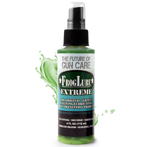 (4oz) FrogLube Extreme Gun Lube - Metal Bonding Gun Lubricant - Prevents Carbon Build Up & Stays Clean Longer - Gun Oil