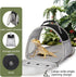 2 Bearded Dragon Travel Carrier,Lizards Carrier, Small Animal Travel Carrier for Sugar Glider Hedgehog Rat Parrot Bird