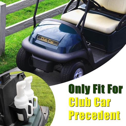 Universal Golf Cart Sand Bottle for Club Car EZGO Yamaha, Divots Filler Sand & Seed Bottle with Rattle Proof Holder