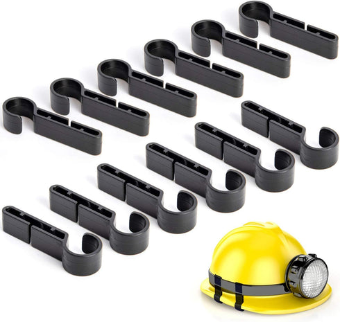 Headlamp Clips Hook, Hard Hat Light Clips, Hardhat Headlamp Accessory