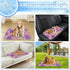 imiBBWQu Summer 27" 22" Cooling Pad Easter Eggs Cooling Bed Mat Washable Pet Stroller Pad Dog Bed Cover Crate Pads