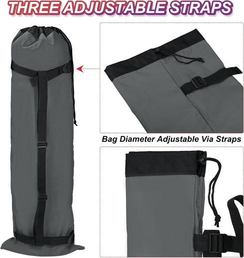 48 Inch 900D PATIKIL Camp Chair Replacement Bag, Foldable Camping Chair Bag Oxford Large Mouth Carry Bag