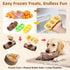 Frozen Dog Toys for Aggressive Chewers, Interactive Indestructible Dog Toys to Keep Them Busy, Durable Dog Treat Toy