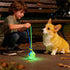 pureza 2 Pack Interactive Dog Ball Toys - Glowing Teether with Rope for Small Medium Large Breeds