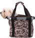 Pet Dog Bike Basket & Carrier Bag - Foldable Detachable Bicycle Basket for Small Animals (Coffee)