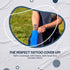KUHNMARVIN 2 Pairs Arm Sleeves, Compression UV Protection Cooling Sun Sleeves, Tattoo Cover Up for Basketball Football
