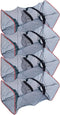 GLEAVI Portable Lobster and Crab Fishing Trap Mesh Net, Foldable Shrimp Cast