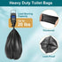 80 1.2 Portable Toilet Bags, Camp Toilet Liner for Porta Potty, Bucket Toilet, Mil Disposable Trash Bag for Camping