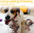 Dog Toys - 3 Pack Indestructible Chew Toys for Aggressive Chewers, Tough Nylon Bacon Flavor