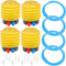 Kisangel 4pcs Foot Pump Inflation Portable Plastic Air Pump