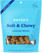 Bocce's Bakery Oven Baked Chicken Recipe Treats for Dogs, Wheat-Free, All-Natural Soft & Chewy Cookies, 6 oz