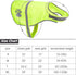 2 Pieces Dog Reflective Vest Adjustable Dog Safety Vest Pet Dog High Visibility Apparel for Outdoor Activities Walking Hunting (Orange, Fluorescent Yellow,XL)