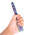 TOPCOM Butterfly Trainer, Stainless Steel Unsharp-Blade Practice Training Tool