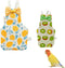 UtySty 2 Pack Bird Diaper Parrot Nappy Bird Flight Suits Harness Cockatiel Diaper