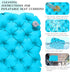 Tifuld Inflatable seat Cushion-Travel Cushion Lnflatable Portable Air Sitting Pad for Stadium Camping OfficeCan also be