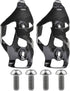 Full Carbon Fiber Bicycle Water Bottle Cages Holder Brackets Pack of 2 with Titanium Bolts