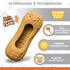 Nylabone Strong Chew Fillable Peanut Dog Chew Toy - Fun & Cute Dog Toys for Aggressive Chewers, Durable Dog Toys, Allergen-Free Peanut Butter Flavor, Medium/Wolf (1 Count)