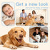 6 Dog Grooming Kit, Pet Grooming Vacuum with Pet Clipper Nail Grinder, Dog Hair Vacuum with Pet Grooming Tools for Dogs
