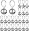 24 Sets of Cat Bells, Pet Collar Pendant Accessories for Cats and Dogs (Mixed Color)