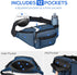 NOOLA Fanny Pack Waist Bag for Men Women, Lightweight Adjustable Belt Bag with Water Bottle Holder for Outdoor