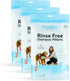 No Rinse Pet Wipes, Rinse Free Shampoo Mittens for Dogs & Cats, Bathing & Washing Pets, Pack of 15
