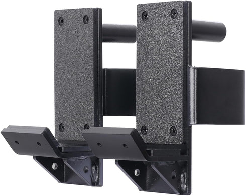 SYL Fitness J-Hooks for Squat/Power Rack, Heavy Duty Barbell Holder with UHMV Pads, Available in 2"x2" and 3"x3"