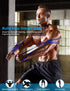 WHATAFIT Resistance Bands, Heavy Duty Exercise Bands for Men and Women, Strength Training Home Gym
