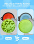 Aonkey 2 Pack Collapsible Dog Bowls with Bottle Carrier, Upgraded Silicone Portable Water Bowl for Pets
