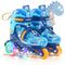 METROLLER Adjustable Boys Balance Roller Skates for Toddler Ages 3-6 Rainbow Unicorn
