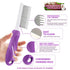 Grooming Comb for Dogs and Cats, Detangling Pet Comb with Long and Short Stainless Steel Teeth