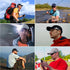 GADIEMKENSD Unstructured Reflective Sports Cap - Fast Dry Breathable for Unisex