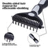 CXTIEFANZYL 3PS Dog brush Dog Grooming Kit self-cleaning slicker brush dog Deshedding Tool&TPR Dog Bath Brush for dogs