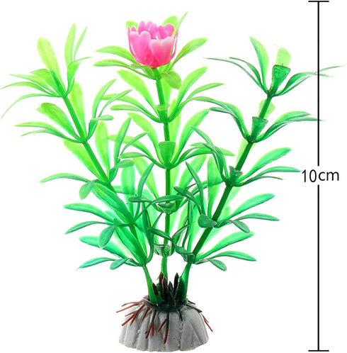 Artificial Aquarium Plants, Aquatic Simulation Plants, Seaweed Water Plants, 12 pcs Lifelike Decorations for Fish Tanks