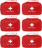 AOUTACC 6pcs First Aid Bag Empty, Waterproof Durable First Aid Kit Bag