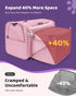 25 Lbs, MIDOG Cat Carrier Soft for Small to Medium-Sized Cats,Up to TSA Airline Approved Soft Sided Pet Carrier