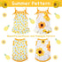 4 Pieces Pet Clothes Set, 2 Cute Dog Dresses and 2 Breathable T-Shirts for Pets (X-Large)