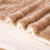 DW-Mocha Fuzzy Dog, Cat & Pet Blanket, Warm Plush Fleece Receiving Blanket for Dog Bed, 24" x 32"