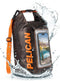 Pelican Marine IP68 Waterproof Dry Bag 5L, Roll Top Backpack with Phone Case for Boating, Kayak, Camping