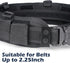 RFAdapter 2" inch Belt Keepers for Duty Belt, Nylon Keepers with Double Snaps for Wide Police Security Web Belt