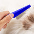2 Packs Pet Hair Comb, 2 in 1 Multifunctional Pet Hair Comb for Grooming and Dehairing Face and Paws (Blue)
