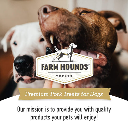 100% 4oz -1 Pack Farm Hounds - Pork Kidney - Premium Natural Jerky for Dogs - Made from Humanely Raised Pork- Organ