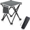 Zaboro Triple Tree 1 Pack Folding Camping Stool, 13.8 Inch Small Portable Lightweight