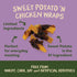 1 Pet 'n Shape Sweet Potato Chews Jerky Dog Treats - Pound