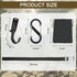 Tree Stand Straps Bow Hanger with Metal Hooks, High Loading Gear Hanger for Hunting, Hiking, Camping