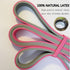 Resistance Bands for Working Out,5 Levels Exercise Bands Set, Long Resistance Bands,Pull Up Band for Women&Men,Yoga,Pilates,Fitness,Home Gym