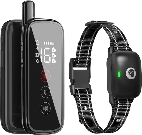 Dog Shock Collar, Training Collar with Remote for Small Medium Large Dogs, Rechargeable with Shock Mode, 3 Safe