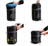 REDCAMP Sleeping Bag Stuff Sack, Black M, L, XL and XXL Compression Sack for Backpacking and Camping