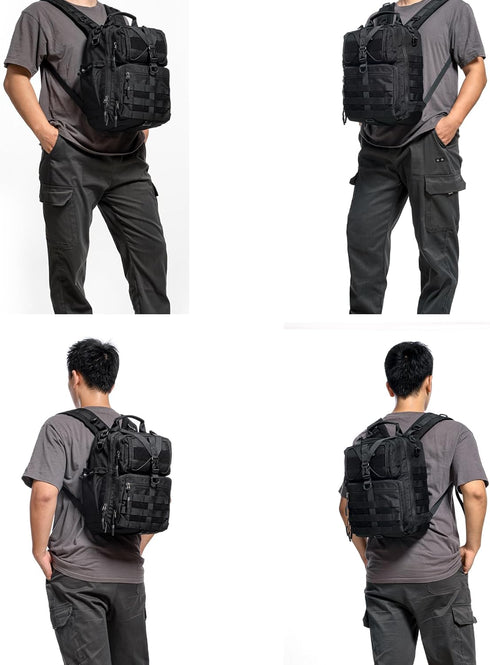Backpack Daypack Pack NICGID Tactical Military Molle Army Assault Bug Out Bag Travel Fishing Hiking Trekking Rucksack