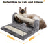 PAWZ Road Cat Scratching Post and Pad, Sisal-Covered Scratch Posts and Pads with Play Ball for Kittens