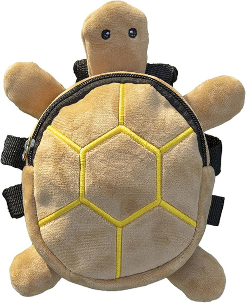 Yellow Dog Backpack Harness - Adjustable Puppy Self Carrier Bag with D-Ring for Camping, Hiking, and Daily Walking